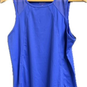 Spyder Women's Vibrant Blue Tank Top Workout Sport Tank NWOT